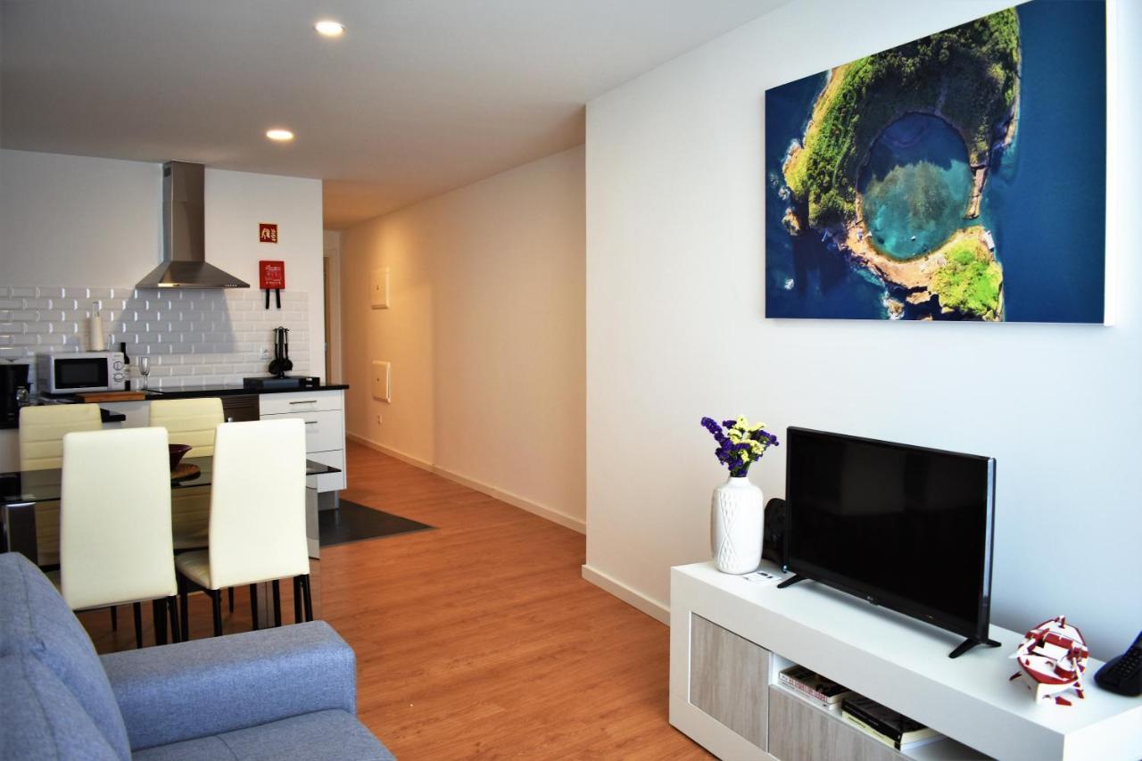 Ocean Blue Apartment Ponta Delgada  Bagian luar foto
